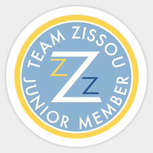 Team Zissou Junior Member Sticker